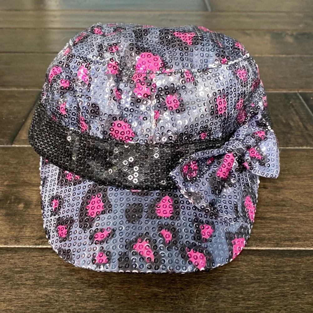 💜3/$15 Sparkling Hat with Bow